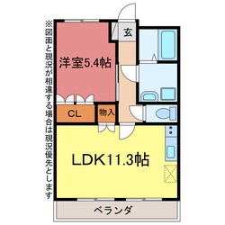 ウィステリア　Ｌの物件間取画像